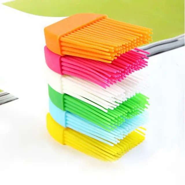 1 Db Szilikon Környezetvédelmi Védelem Sütés Sütemény Tészta Kenyér Bakeware Kenet Olaj Sült Krém - Image 6