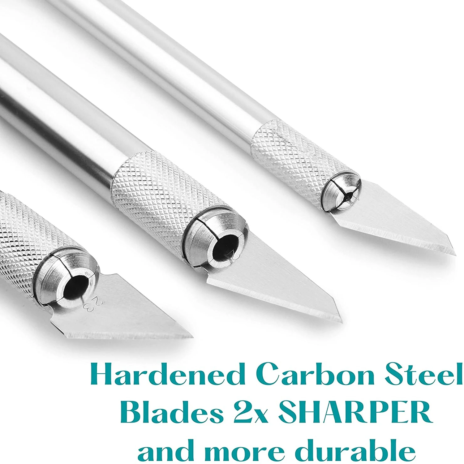 Leather Cutting Tools Exacto Knife Blades 13 Piece Kit Craft Set for Crafting Cutter Hobby Pen Razor Exacto Caving Knifes