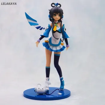 

New Arrival 23cm Anime Vocaloid Virtual Singer Hatsune Miku Luo Tianyi Feather Ver. Sexy Girl PVC Action Figure Collectible Toys