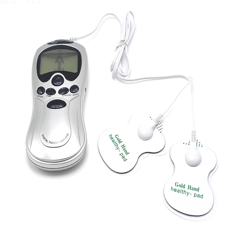 4 in 1 Body Healthy Care Digital Meridian Tens Therapy Massager Machine Relax Muscle Pain Relief Acupuncture Therapy High Qualit
