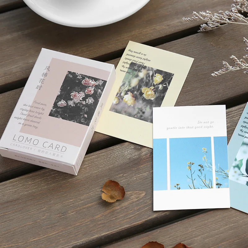 28 Sheets/Set Rainbow Travel Around Series Lomo Card/Greeting Card/Wish Card/Christmas And New Year Gifts