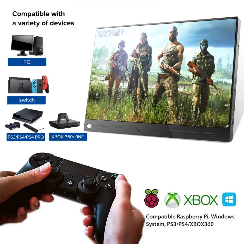 UPERFECT FHD 1080P Портативный для контроля уровня сахара в крови с 13 3 дюймов IPS экран