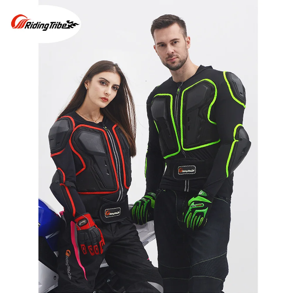 Men Women Motorcycle Protective Jacket Biker Rider Full Body Armor