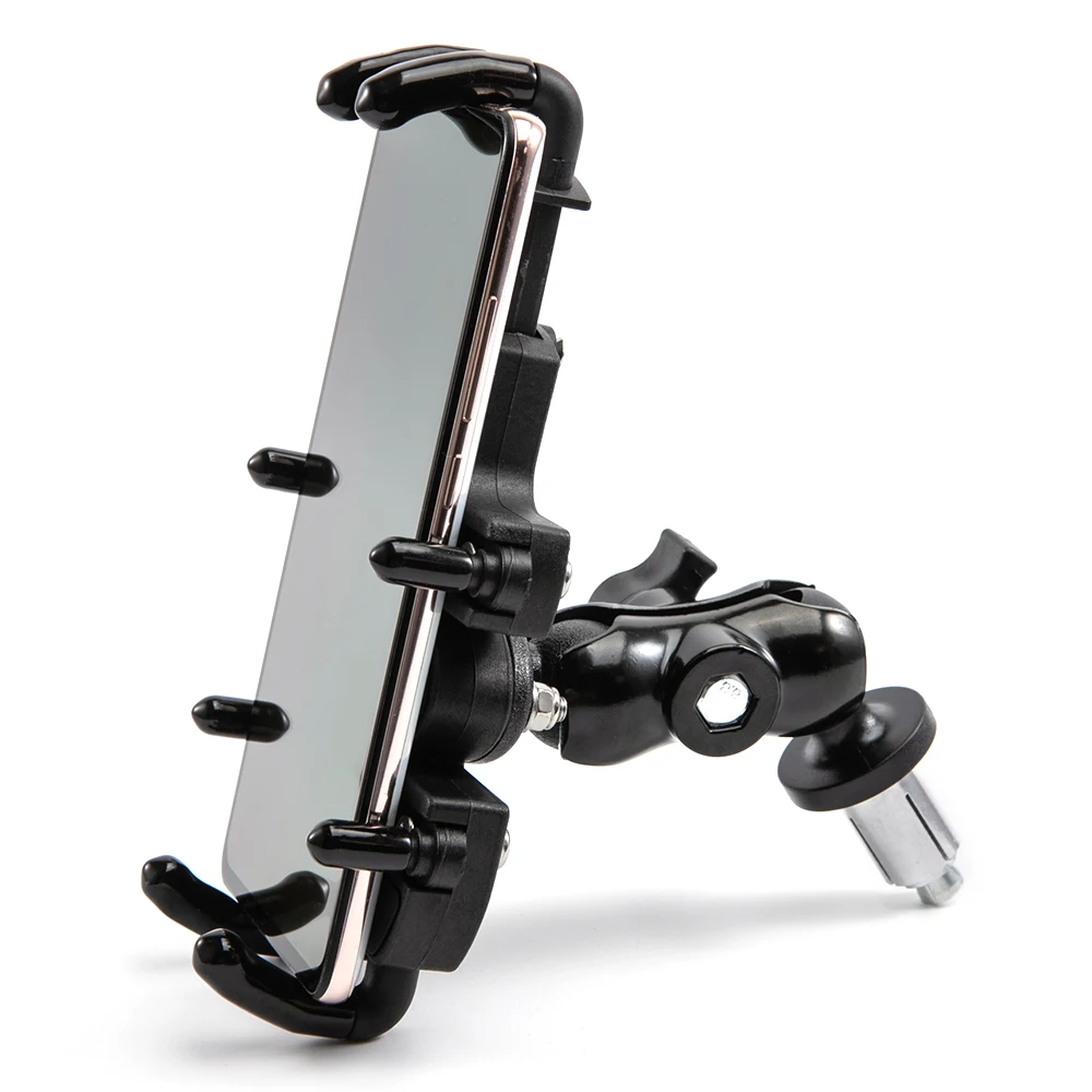 Phone Holder In Fork Stem Mount Bracket Motorcycle Navigation for Suzuki GSXR GSX-R 600 750 1000 Kawasaki NINJA 400 250 | Автомобили и