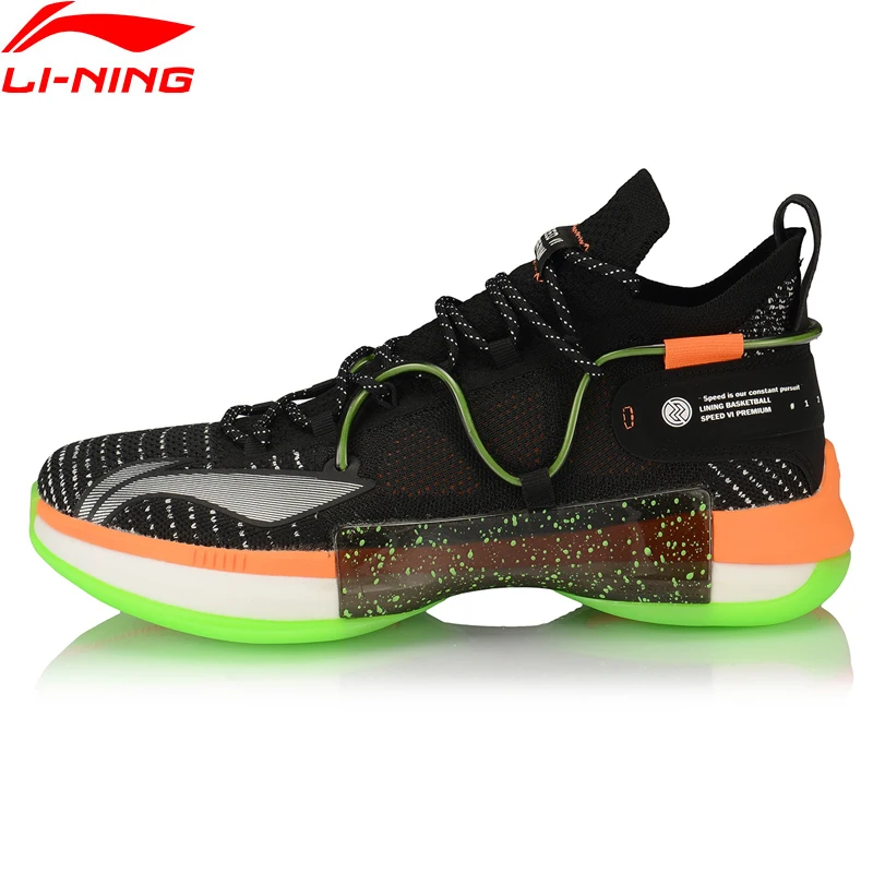 

Li-Ning Men SPEED VI PREMIUM Professional Basketball Shoes Cushion LIGHT FOAM Sneakers LiNing CLOUD Sport Shoes ABAP071 XYL294