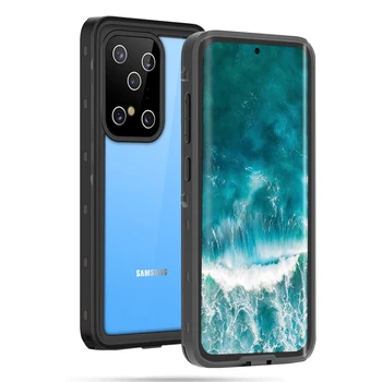 

IP68 Waterproof Case For Samsung Galaxy S20 Ultra 6.9" Dust-proof 360 Degree Rugged Duty Cover for Samsung S20 Ultra Case Armor