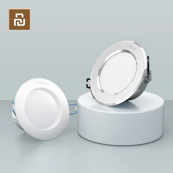 

Youpini OPPLE LED Downlight 3W 120 Degree Round Recessed Lamp Warm/Cool White Led Bulb Bedroom Kitchen Indoor LED Spot Lighting