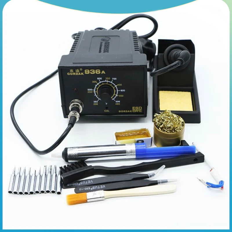 Бесплатная доставка новинка 60 Вт 220 В GORDAK 936A BGA SMD наладочная станция паяльная