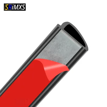 

Sloping D Type Car Door Rubber Auto Seal Car Door Sealing Strip Weatherstrip Edge Trim Rubber Seal Adhesive For Car