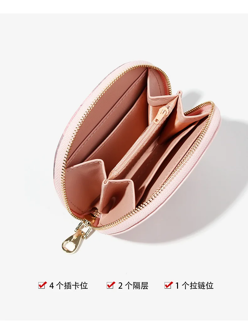 Модный кошелек для монет с рисунком из мультфильма Harajuku, Дамский кошелек из искусственной кожи на молнии, Женский кошелек с милым рисунком кота, кошелек для монет
