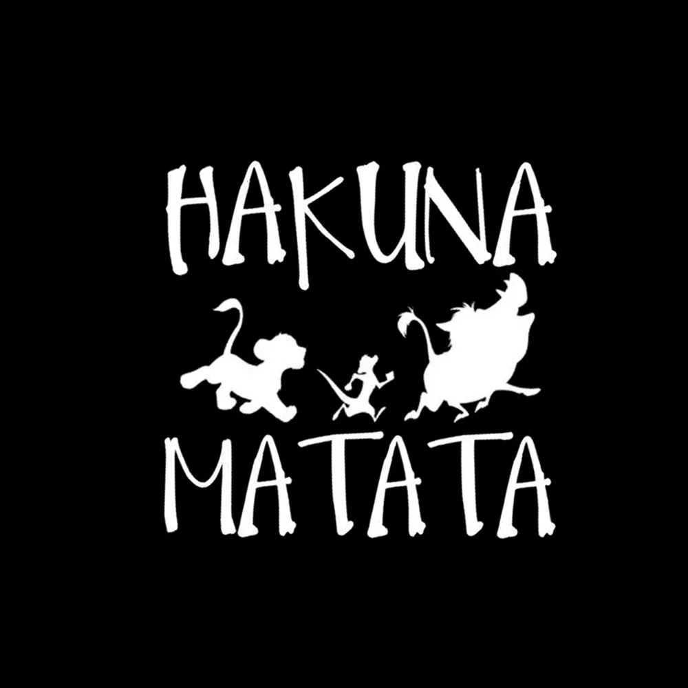 Классический мультфильм Акуна Матата Король Лев наклейка s Simba бампер стиль