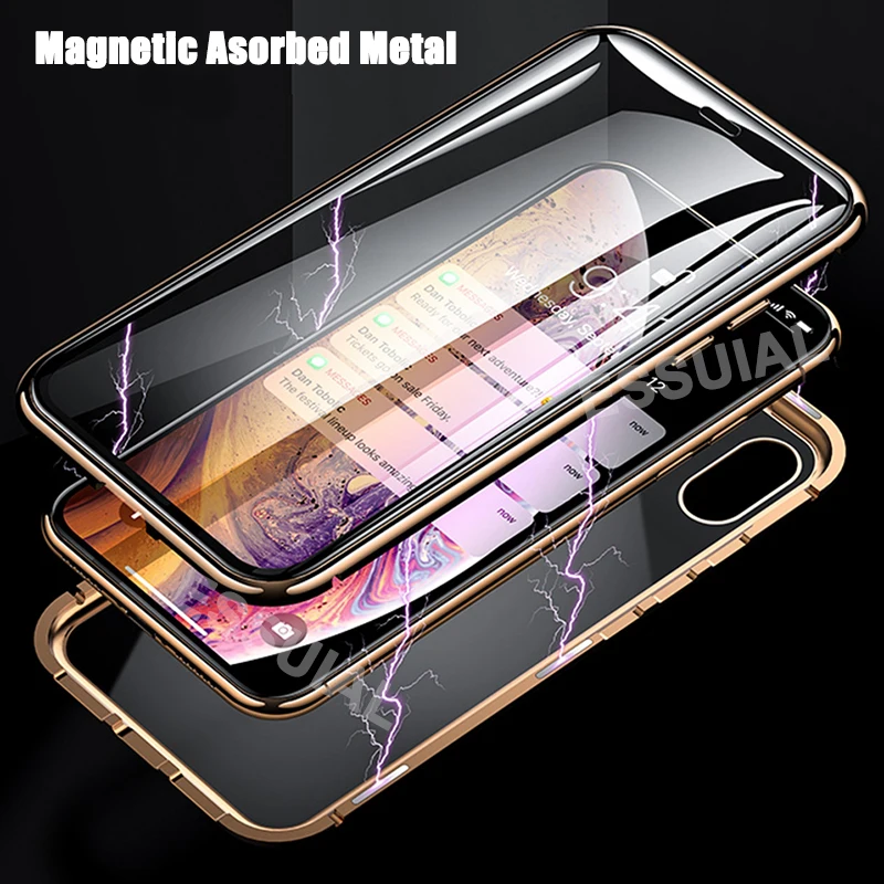 Eqvvol-Metal-Magnetic-Adsorption-Case-For-iPhone-XS-MAX-X-XR-8-7-Plus-6-6s (1)