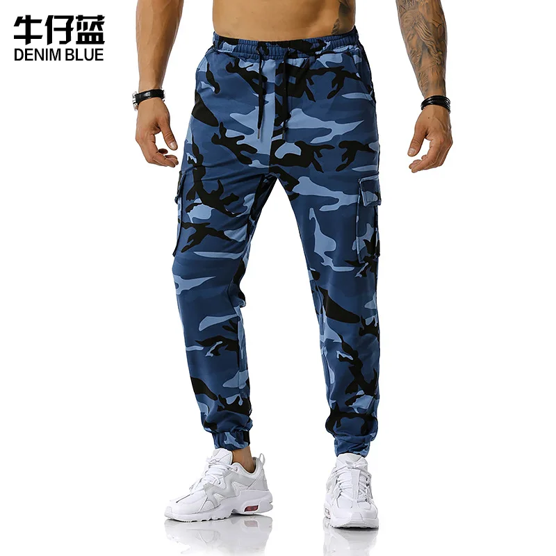 CaNIS Fashion Mens Military Combat Trousers Camouflage Cargo Camo Army  Casual Pants