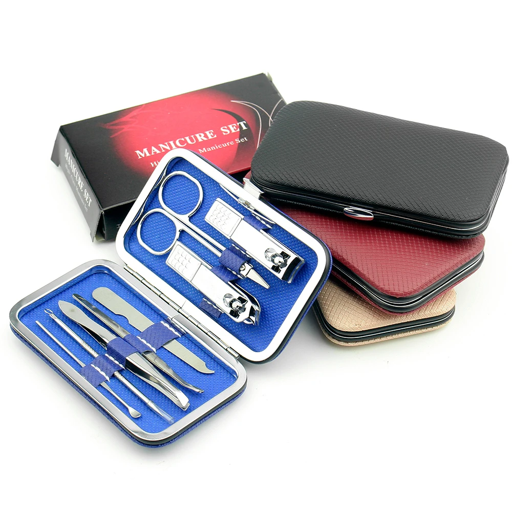 Paston набор для ухода за ногтями: Ушная ложка, пинцет, машинка для стрижки ногтей, ножницы из нержавеющей стали 046-067