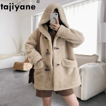 

Real Fur Coat Wool Jacket Autumn Winter Coat Women Clothes 2020 Streetwear Korean Vintage Tops Sheep Shearling Abrigo Mujer