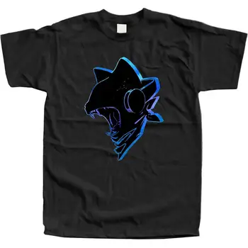

Fashion Design Free Shipping Outlined Monstercat Men's Crew Neck Short Sleeve Printing Machine T Shirts Game Shirt