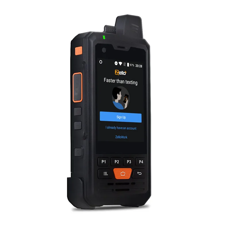 UNIWA Alps F50 2 8 дюйма мобильный телефон 2G/3G/4G Zello Walkie Talkie Android 6 0 четырехъядерный MTK6735