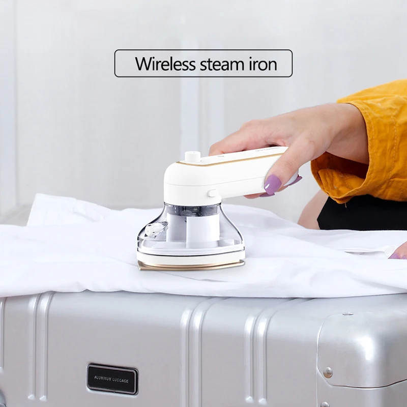 5200mAh battery capacity Three temperature modes Fast ironing in 30 seconds business trip travel portable ZQYX Clothes Steamer handheld home Steam Iron Machine Wireless Mini Ironer small 