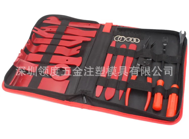 19pcs car audio disassembly interior door panel disassembly refitting tool installation sound insulation maintenance tool set