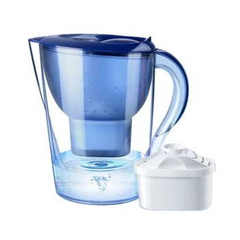 

Water Filter for Water Pitcher 6Pcs Purify Kettle Direct Drinking Water Filter Activated Carbon & 1Set 3.5L 8 Cup Chlorine 5 Lay