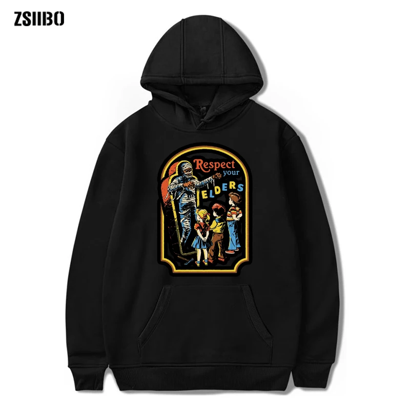 New Men Satan hoodies Demon Death Scary Evil Hip Hop Satanism Grim Reaper Evil Sweatshirt Psychedelic horror hoodie Male/female