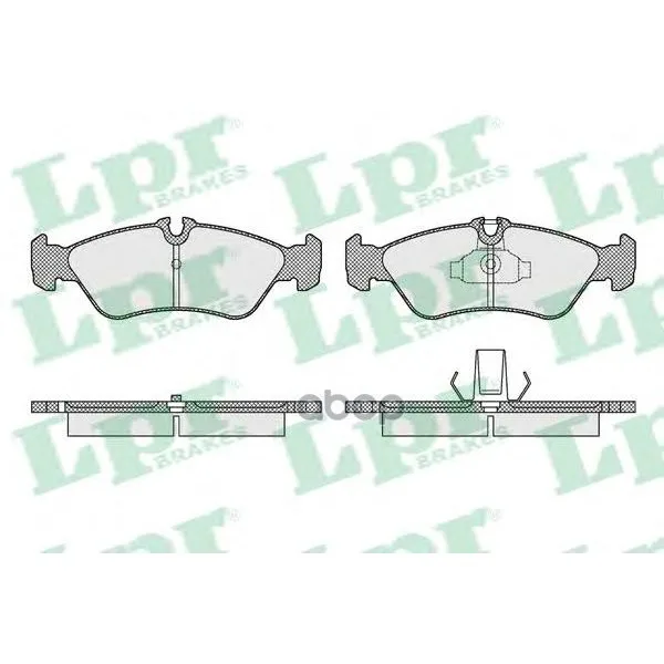 Колодки Тормозные Mercedes W460/W463/Sprinter(901-904)/Vw Lt 9707 Задние Lpr 05p1611 Lpr арт. 05P1611