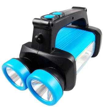 

Rechargeable Portable Camping Light Glare Flashlight Home Emergency Searchlight