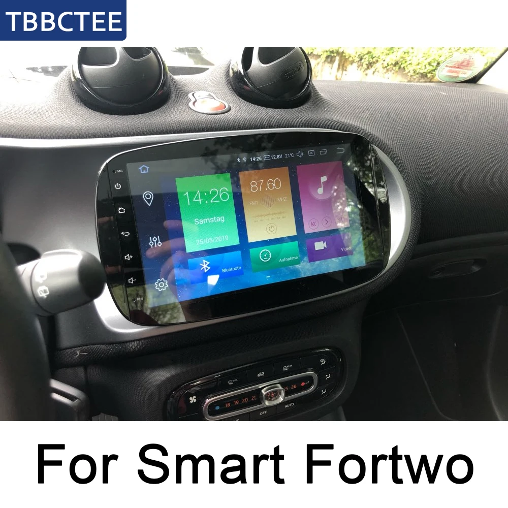 Android Car GPS Navi For Smart Fortwo 2015~2018 NTG Multimedia player Navigation WiFi Bluetooth system stereo Map wifi HD