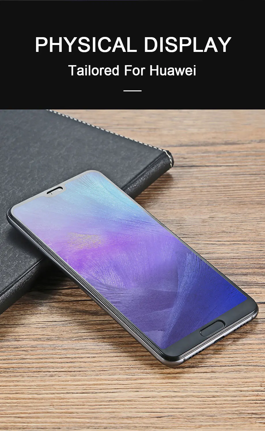 100D полное покрытие из закаленного стекла для huawei P20 Lite Защита экрана для Honor 20 10 Lite 20 Pro V10 V20 Защитная стеклянная пленка