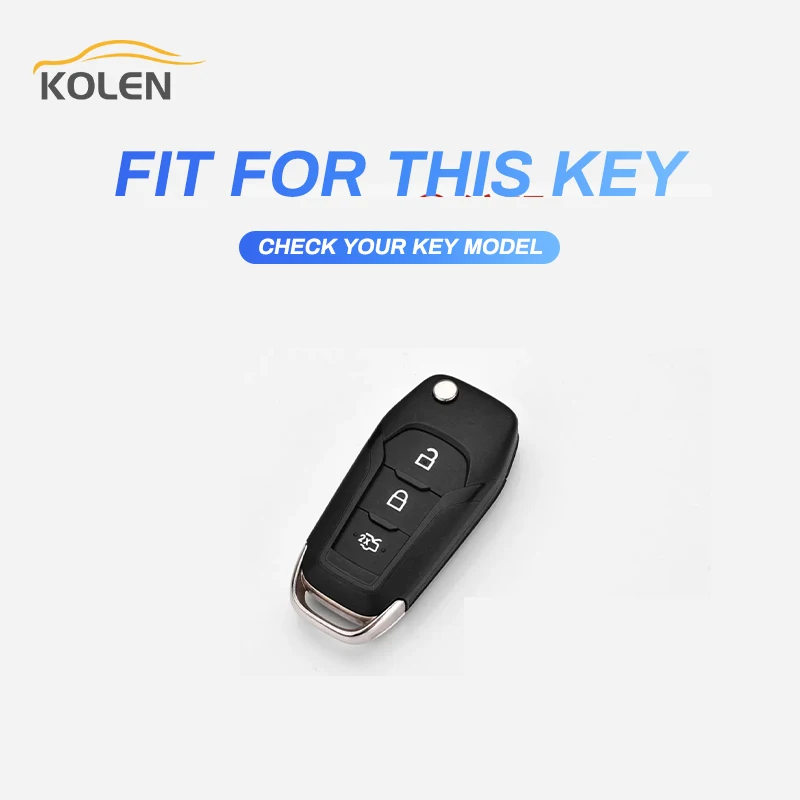 Soft TPU Car Remote Key Case Cover For Ford Fusion Mondeo Fiesta Escort Ranger Focus MK3 KUGA Ecosport Holder Shell Accessories - Hf5592cc0435342d1b5d4f812ebb8fb34D