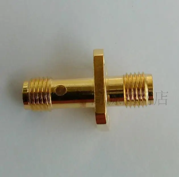 Spot Sma-kfk RF адаптер Sma двойной Yin Sma-kkf Разъем 18G с фланцевым адаптером