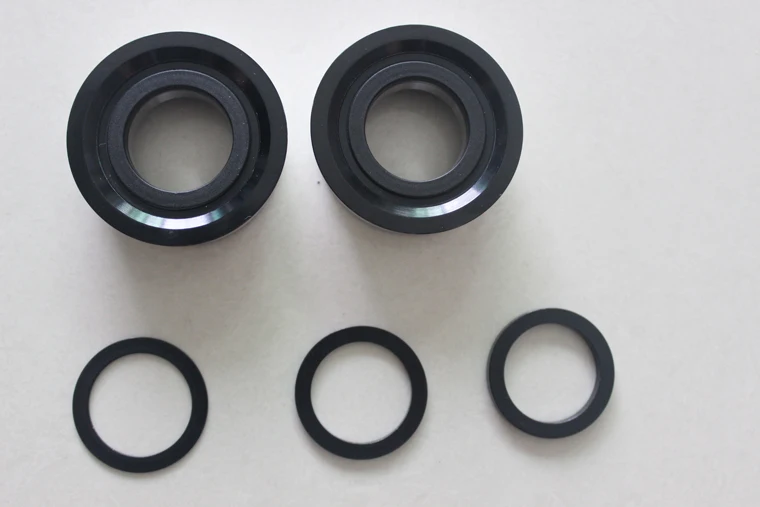 

Coppocalo BB386 Bottom Bracket Adapter for Road Bike frame BB86 Bicycle Frame Bottom Bracket Bearing 46mm diameter to 24mm 30mm,