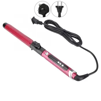 

Hair Curler LCD Hair Curler Hair Salon Rotate Curling Stick Hair Care Styling Tools (Pink 28mm) (110-240V) For Curling Hair Tool