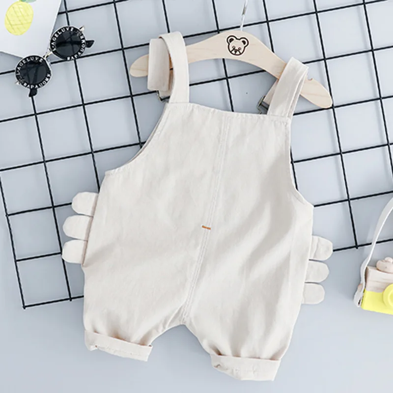 

Set Suspender Strap Baby Men's 2019 Small CHILDREN'S Short Sleeve Summer Pants liang mian Infant Korean-style 0 a 1-2-3 a Year o
