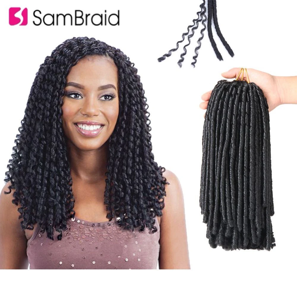 サンブレイド 人工毛エクステンション ドレッドヘア かぎ針編み 14インチ 30の根 女性用 Extension Crochet Extensions For Braidsextension Hair Aliexpress