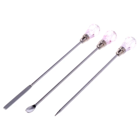 Muddler Poke Needle Spoon Tool Set For Silicone Resin Mold Jewelry Making