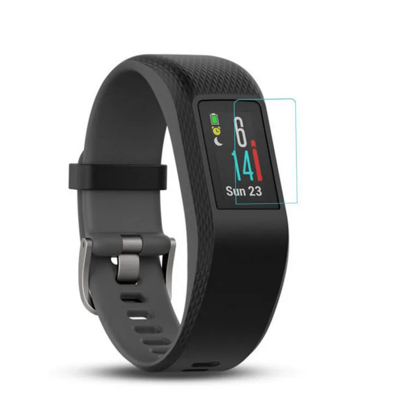 Ultra Clear Protective Film For Garmin Vivosport Tempered Glass Smart Watch Wristband Toughened Display Screen Protector Cover