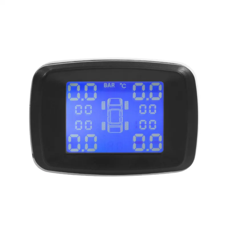 VODOOL автомобильный TPMS система контроля давления в шинах прикуриватель цифровой ЖК-дисплей сигнализация давления в шинах с USB Автомобильное зарядное устройство
