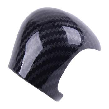 

beler NEW Interior Carbon Fiber Texture Gear Shift Lever Knob Cover Trim fit for Toyota C-HR CHR 2016-2019
