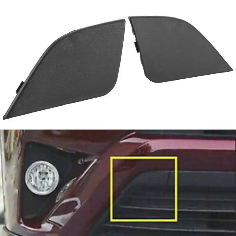 Pair of Front Bumper Tow Hook Eye Cover Cap 53285-0r080 Replacement Fit for RAV4 Tow Hook Cap Car Styling
