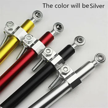 

1pc Damper 330mm Motorcycle Steering Fork Stabilizer Universal Anti-oxidising