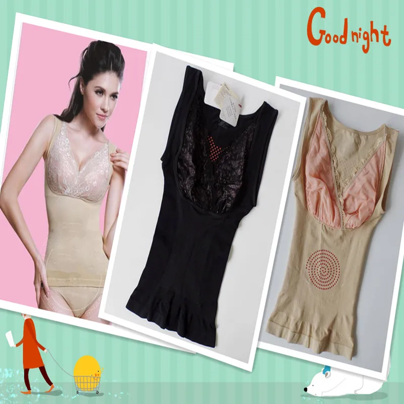 Postpartum Slimming Sleeveless Lace Sculpting Body Bodywear Abdomen Abdominal Milk Plastic Top Vest