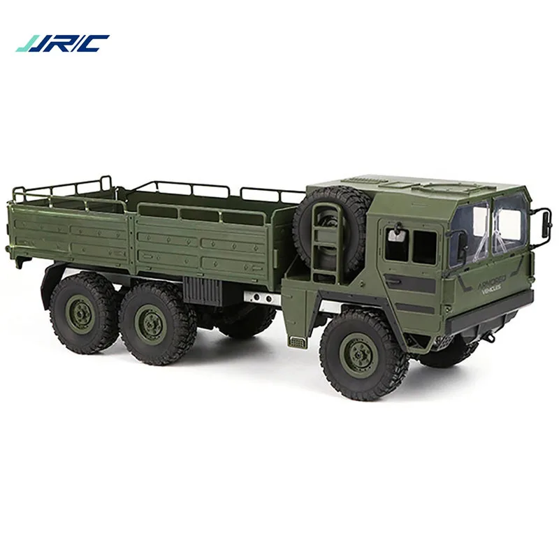 

JJRC Q64 RC Car 1/16 2.4G 6WD Military Truck Off-road Rock Crawler Toy 6 Wheels Racing Toys Dirt Bike for Kids Children Gifts