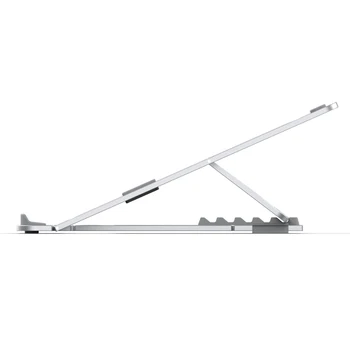 

Aluminum Folding Notebook Stand Adjustable Desktop Folding Flat Stand