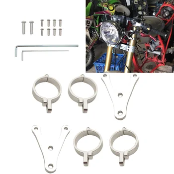 

7”Motorcycle Headlight Mounting Bracket Adjustable For Honda Yamaha 7inch Headlight Housing Both Sides Bracket