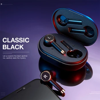 

New Wireless Headphone Bluetooth Headsets Waterproof Noise reduction Sports Bluetooth 5.0 Game Earphone Built-in Microphone Call
