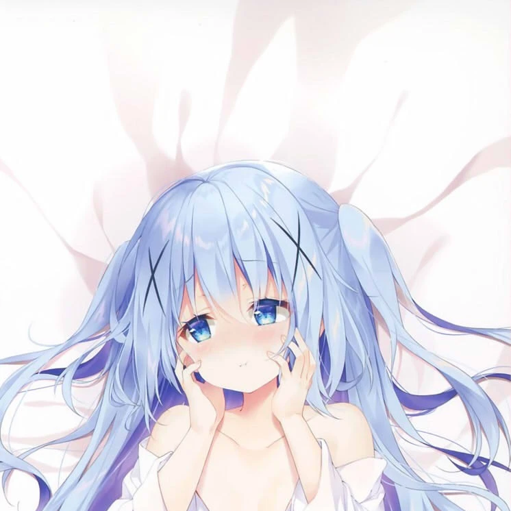 アニメは注文はウサギですか カフウチノかわいい女の子抱き枕抱き枕クッションカバーカワイイクッションカバー高品質のギフト アニメ コスチューム Aliexpress