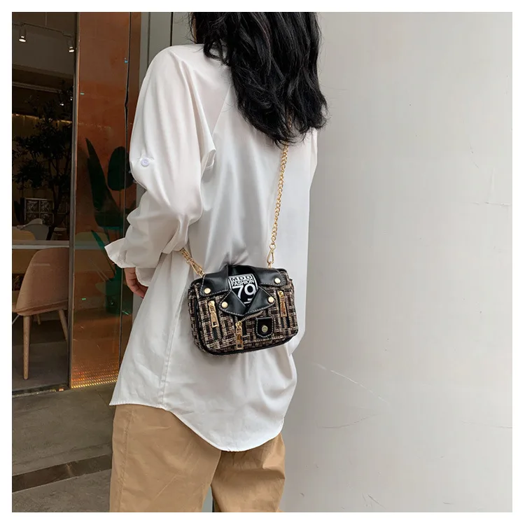 

Foreign air small package 2019 new wild personality ladies soft bag shoulder fashion casual bag