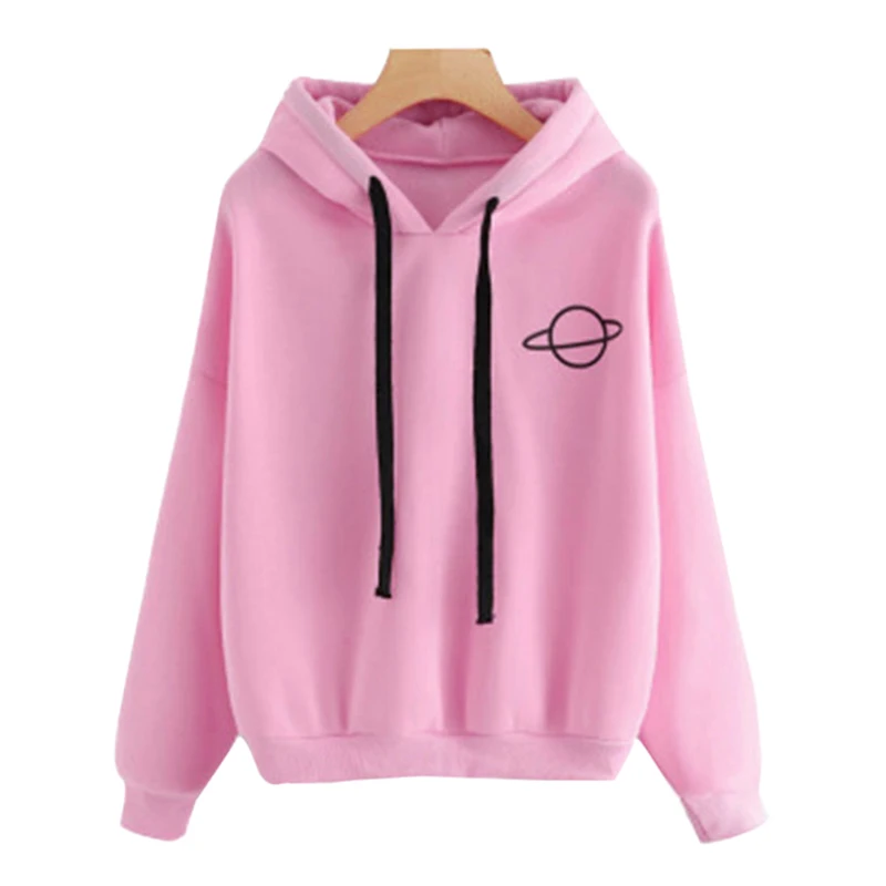  NIBESSER Fashion Brand Harajuku Style Hoodies For Girls Casual Hooded Tops Sweatshirt Long-sleeved 