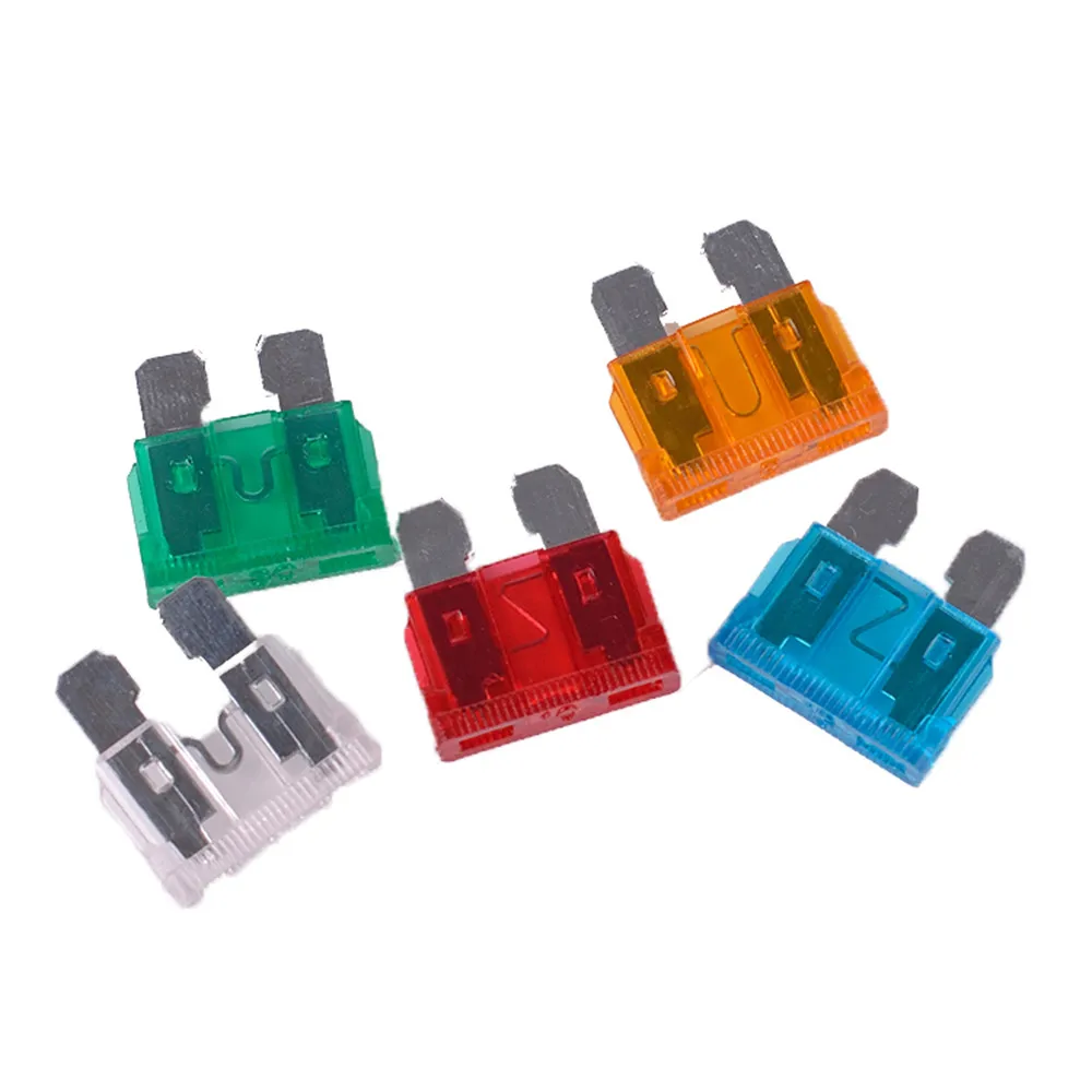 1 Set Car 14AWG Auto Standard Blade Fuse Holder And 10 Fuses 5A 10A 15A 20A 30A Each 2 Pcs